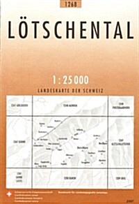 Lotschental (Sheet Map, folded)