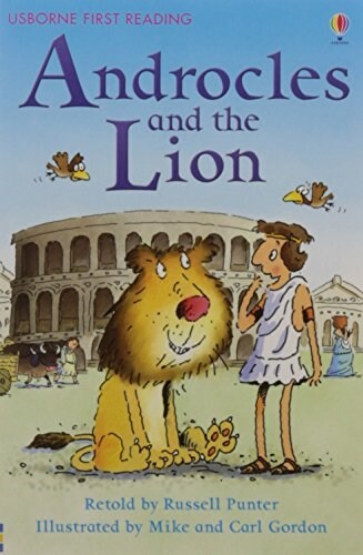 [중고] Usborne First Reading 4-09 : Androcles and the Lion (Paperback)