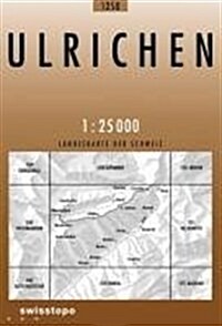 Ulrichen (Sheet Map, folded)
