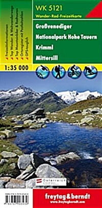 Grossvenediger-Nationalpark Hohe Tauern-Krimml : FBW.WK5121 (Sheet Map)