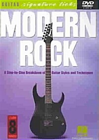 Modern Rock: A Step-by-Step Breakdown of Guitar Styles and Techniques : Guitar Signature Licks (DVD video)