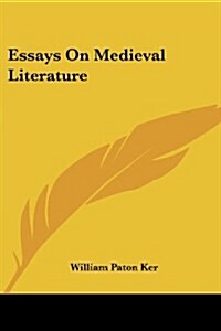 Essays On Medieval Literature (Paperback)
