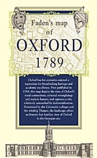 Map of Oxford, 1789 (Sheet Map, folded)