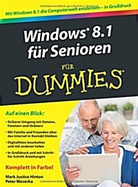 Windows 8.1 fur Senioren Fur Dummies (Paperback)