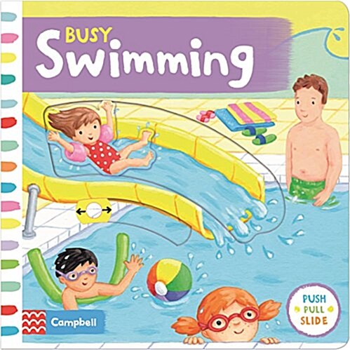 Busy Swimming (Board Book, Main Market Ed.)