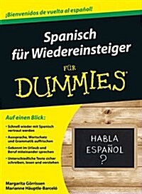 Spanisch Fur Wiedereinsteiger Fur Dummies (Paperback)