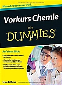 Vorkurs Chemie Fur Dummies (Paperback)