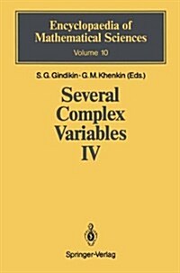 Several Complex Variables IV: Algebraic Aspects of Complex Analysis (Hardcover)