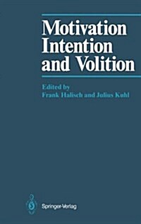 Motivation, Intention, and Volition (Hardcover)