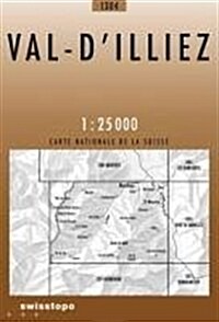 Val DIlliez (Sheet Map, folded)