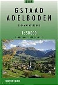 Gstaad Adelboden (Sheet Map)