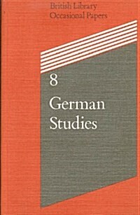 German Studies : British Resources (Paperback)
