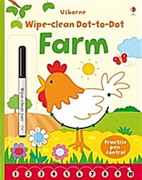 Wipe-clean Dot-to-dot Farm (Paperback)