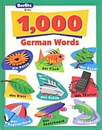 GERMAN BERLITZ 1000 WORDS (Hardcover)