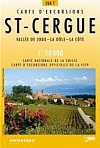 St Cergue (Sheet Map)