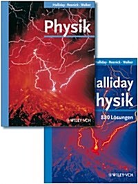Halliday Physik : Set Mit Losungsband (Hardcover)