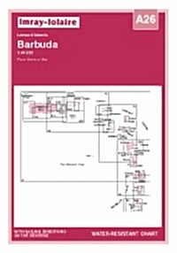 Imray Iolaire Chart A26 : Barbuda - South West Coast (Sheet Map, folded, Revised ed)