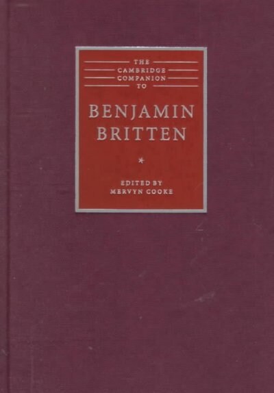 The Cambridge Companion to Benjamin Britten (Hardcover)