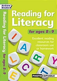 Reading for Literacy for Ages 8-9 : Excellent Reading Resource for Classroom Use or Homework (Paperback)