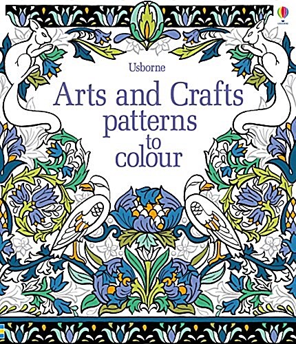 Arts and Crafts Patterns to Colour (Paperback)