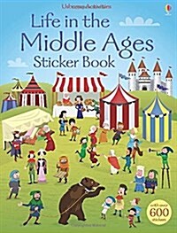 Life in the Middle Ages Sticker Book (Paperback)