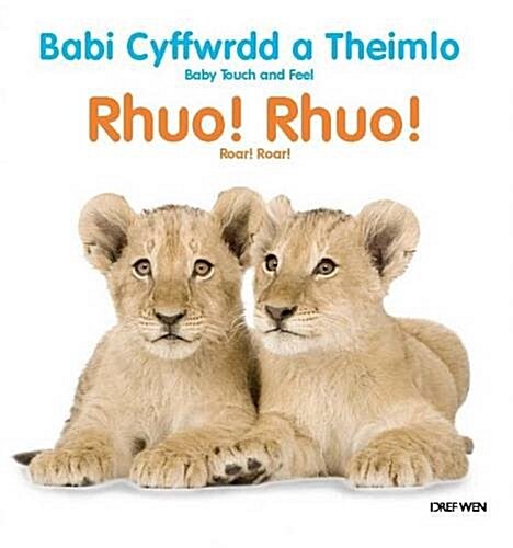 Babi Cyffwrdd a Theimlo/Baby Touch and Feel : Rhuo! Rhuo!/Roar! Roar! (Hardcover)