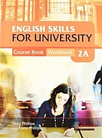 English Skills for University 2A Combined Course Book & Workbook with CDs (Board Book)