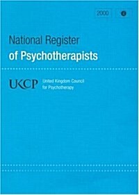 National Register of Psychotherapists 2000 : UKCP United Kingdon Council of Psychotherapists (Paperback)