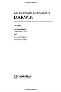 The Cambridge Companion to Darwin (Hardcover)