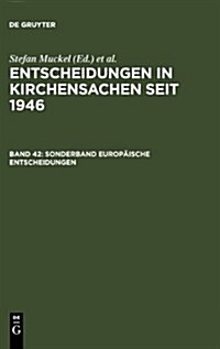 Sonderband Europaische Entscheidungen (Hardcover, Reprint 2011)