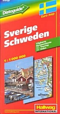 Rand McNally Hallwag Sweden International Map (Map)