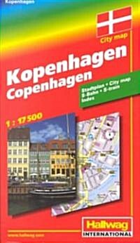Rand McNally Hallwag Copenhagen City Map (Map)