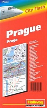 Rand McNally Prague Cityflash Vistor Map (Paperback)