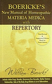New Manual of Homoeopathic Materia Medica and Repertory with Relationship of Remediesincluding Indian Drugs, Nosodes Uncommon, Rare Remedies, Mother T (Hardcover, 3, UK)