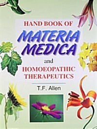 Handbook of Materia Medica and Homoeopathic Therapeutics (Hardcover, UK)