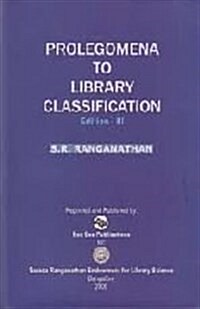 Prolegomena to Library Classification: (Edition III) (Paperback)