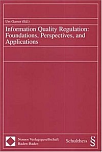 Information Quality Regulation (Paperback)