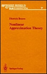 Nonlinear Approximation Theory (Hardcover)