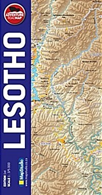 Lesotho : MS.R52 (Sheet Map, folded)