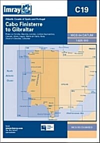 Imray Chart C19 : Cabo Finisterre to Gibraltar (Sheet Map, folded)