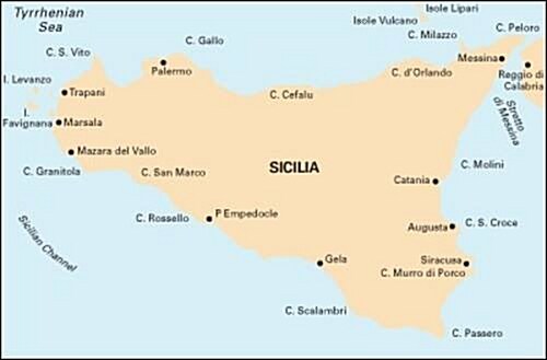 Imray Chart M31 : Sicily (Sheet Map, folded)