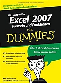 Excel 2007 Formeln Und Funktionen Fur Dummies (Paperback)