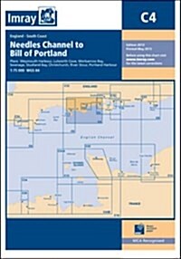 Imray Chart C4 : Needles Channel to Bill of Portland (Sheet Map, folded)