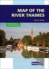 River Thames Map (Sheet Map, folded, 2 Revised edition)