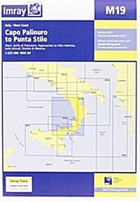 Imray Chart M19 : Capo Palinuro to Punta Stilo (Sheet Map, folded)