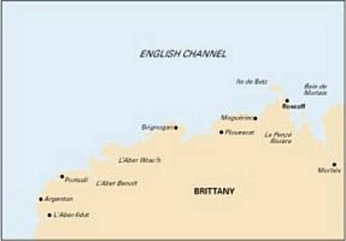 Imray Chart C35 : Baie De Morlaix to Laber-Ildut (Sheet Map, folded)