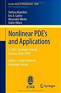 Nonlinear Pdes and Applications: C.I.M.E. Summer School, Cetraro, Italy 2008, Editors: Luigi Ambrosio, Giuseppe Savar? (Paperback)