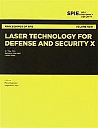Laser Technology for Defense and Security X (Paperback)