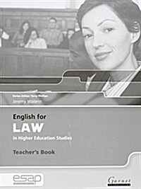 English for Law Teacher Book (Board Book)