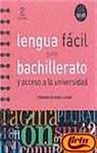 Lengua Facil Para Bachillerato (Paperback)